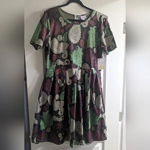 NWT Lularoe Amelia paisley swing dress